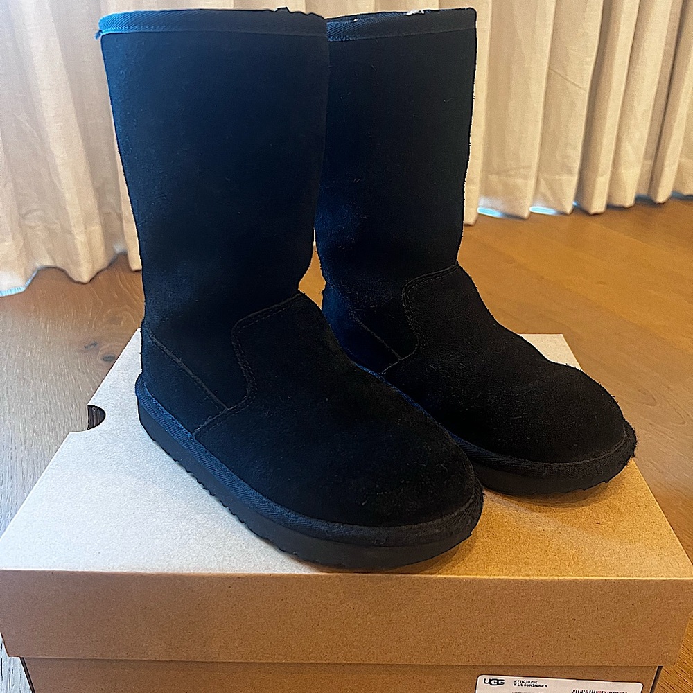 Ugg Black Boots, Size 1